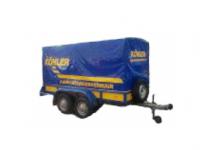 Double axle trailer (Driving license BE)